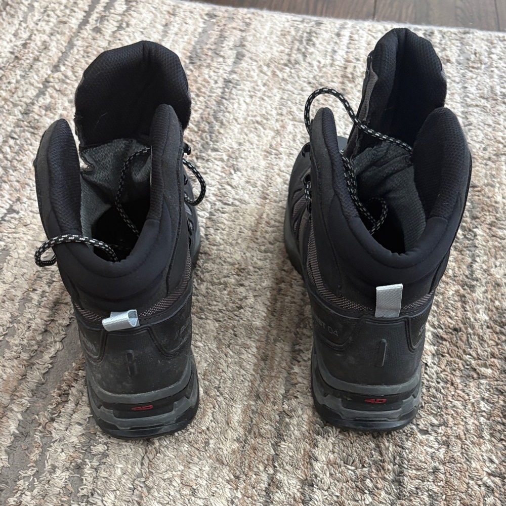 Salomon Quest 4D GTX Men's Boots - Black and Gray - Picture 3 of 8